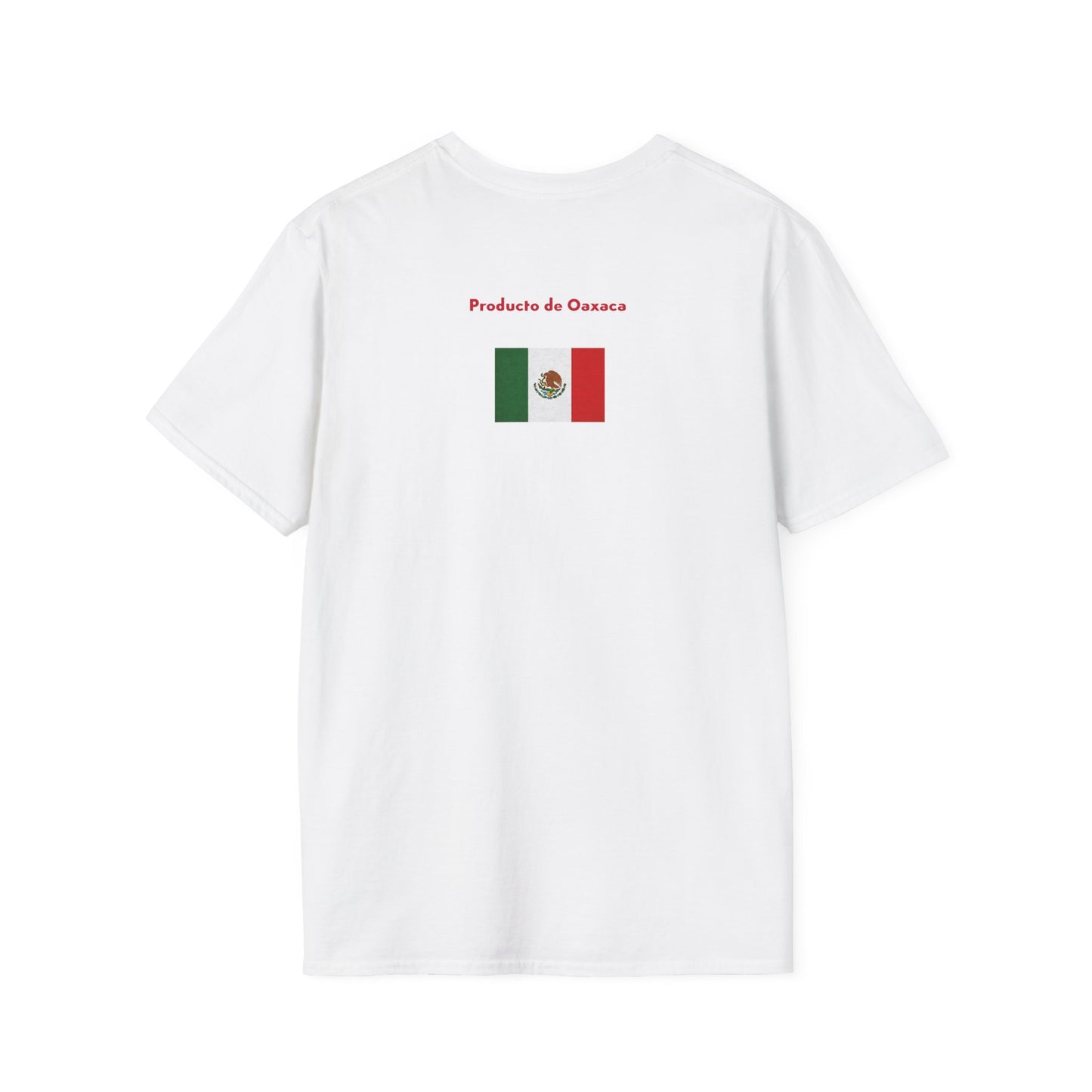 Yola Mezcal Bottle Outline Unisex Softstyle T-Shirt