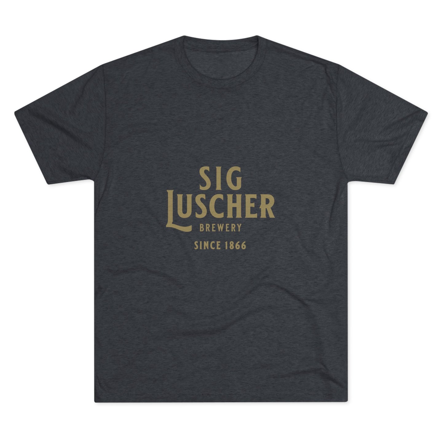 Sig Luscher Brewery Unisex Tri-Blend Crew Tee