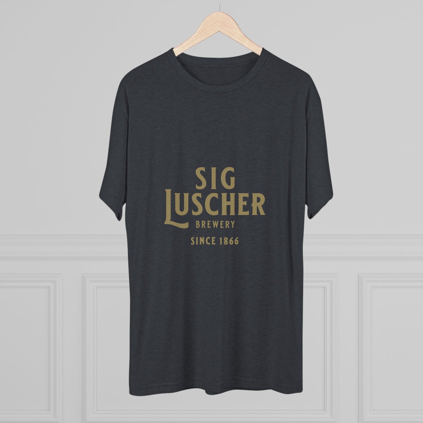 Sig Luscher Brewery Unisex Tri-Blend Crew Tee