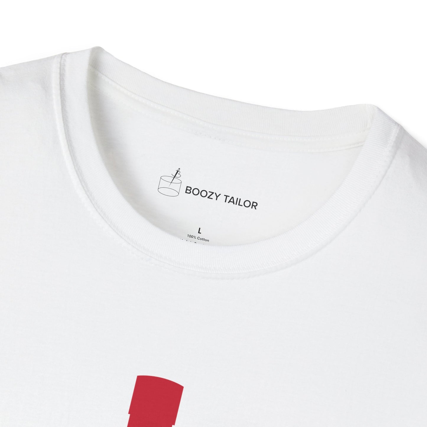 Yola Mezcal Bottle Outline Unisex Softstyle T-Shirt