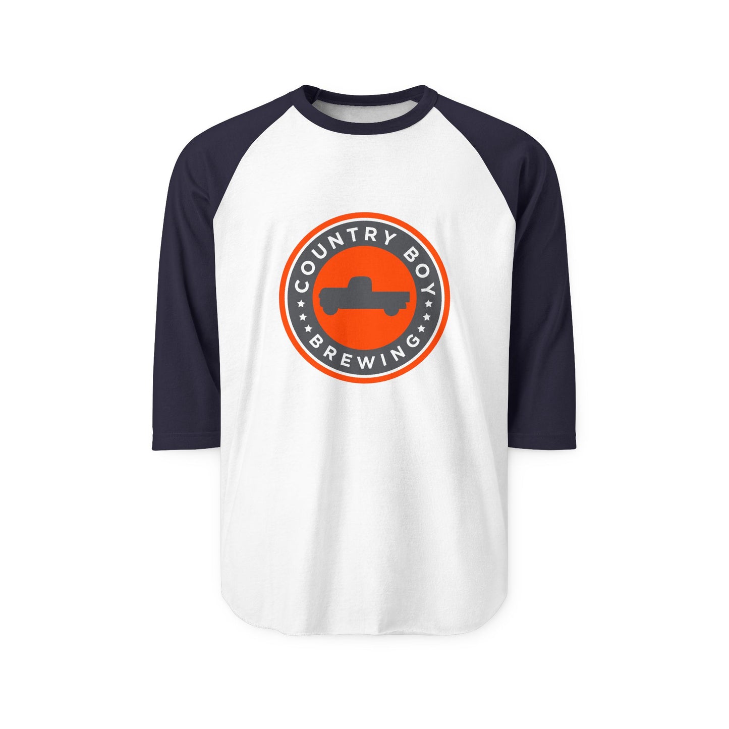 Country Boy Brewing Unisex Three-Quarter Sleeve Raglan Shirt