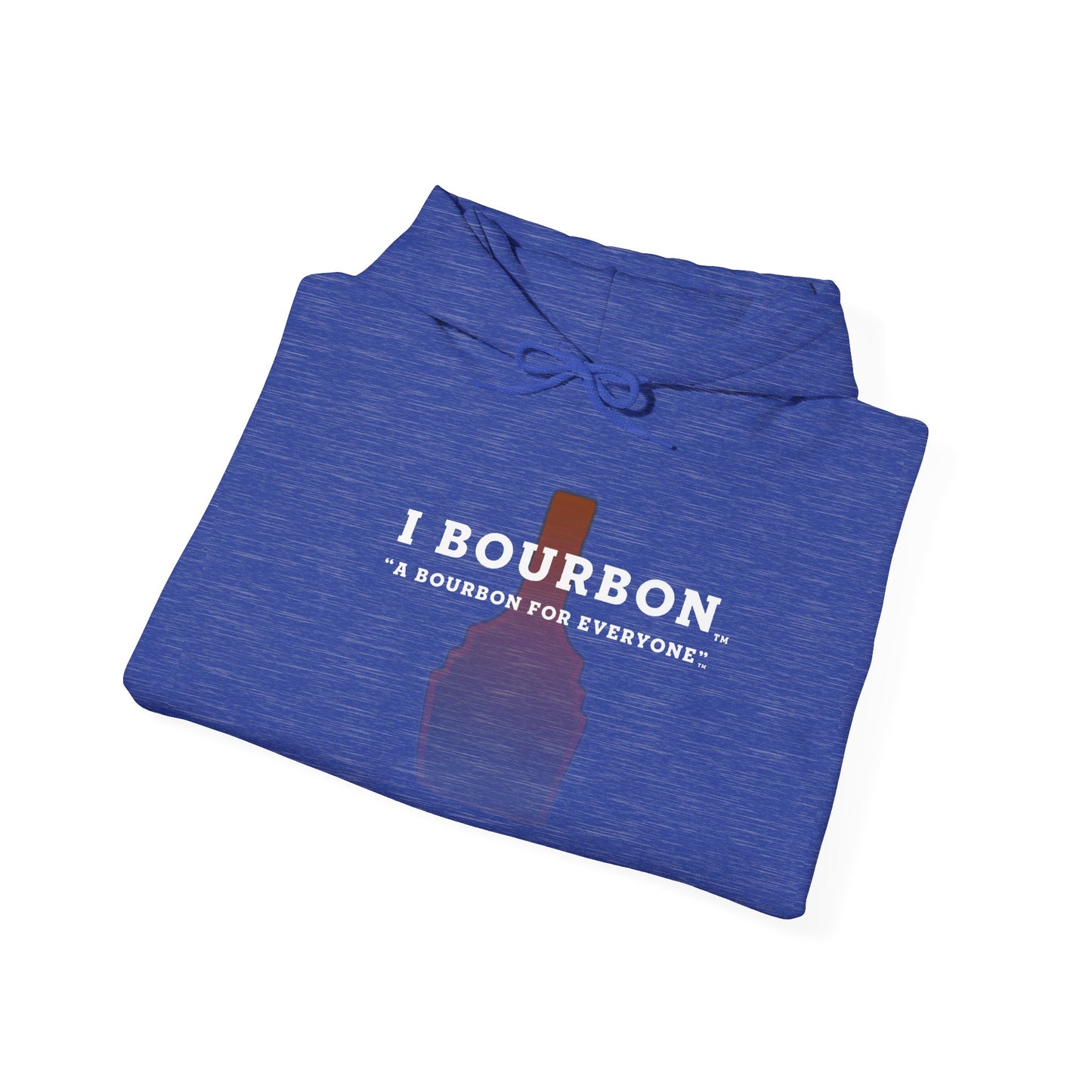I Bourbon Bottle Unisex Heavy Blend™ Hooded Sweatshirt
