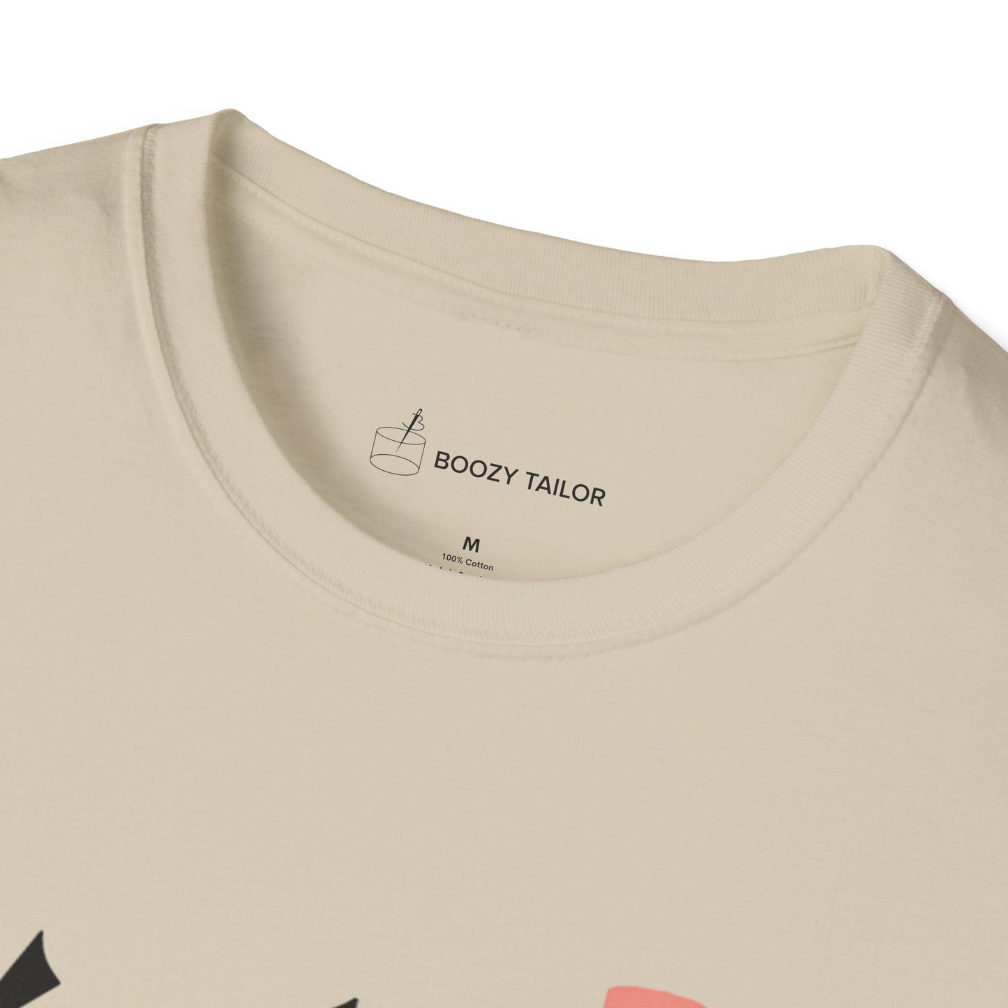 Yola Mezcal Faded Bottle Unisex Softstyle T-Shirt