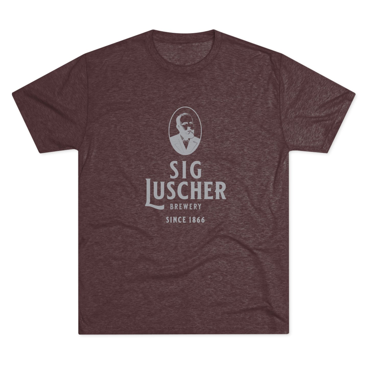 Sig Luscher Brewery Unisex Tri-Blend Crew Tee