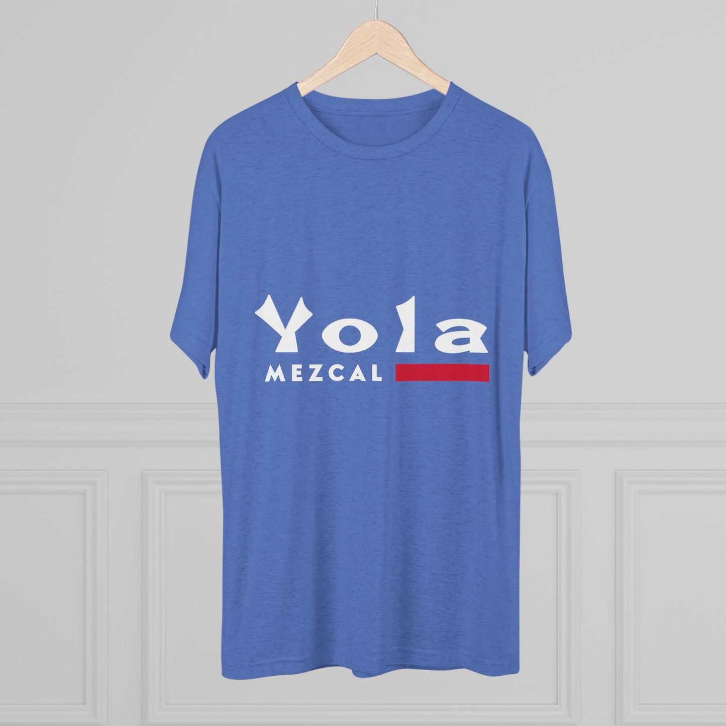 Yola Mezcal Logo Unisex Tri-Blend Crew Tee