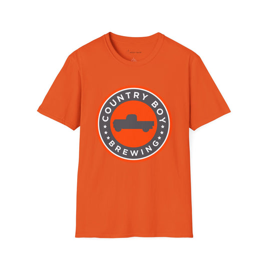 Country Boy Brewing Logo Unisex Softstyle T-Shirt