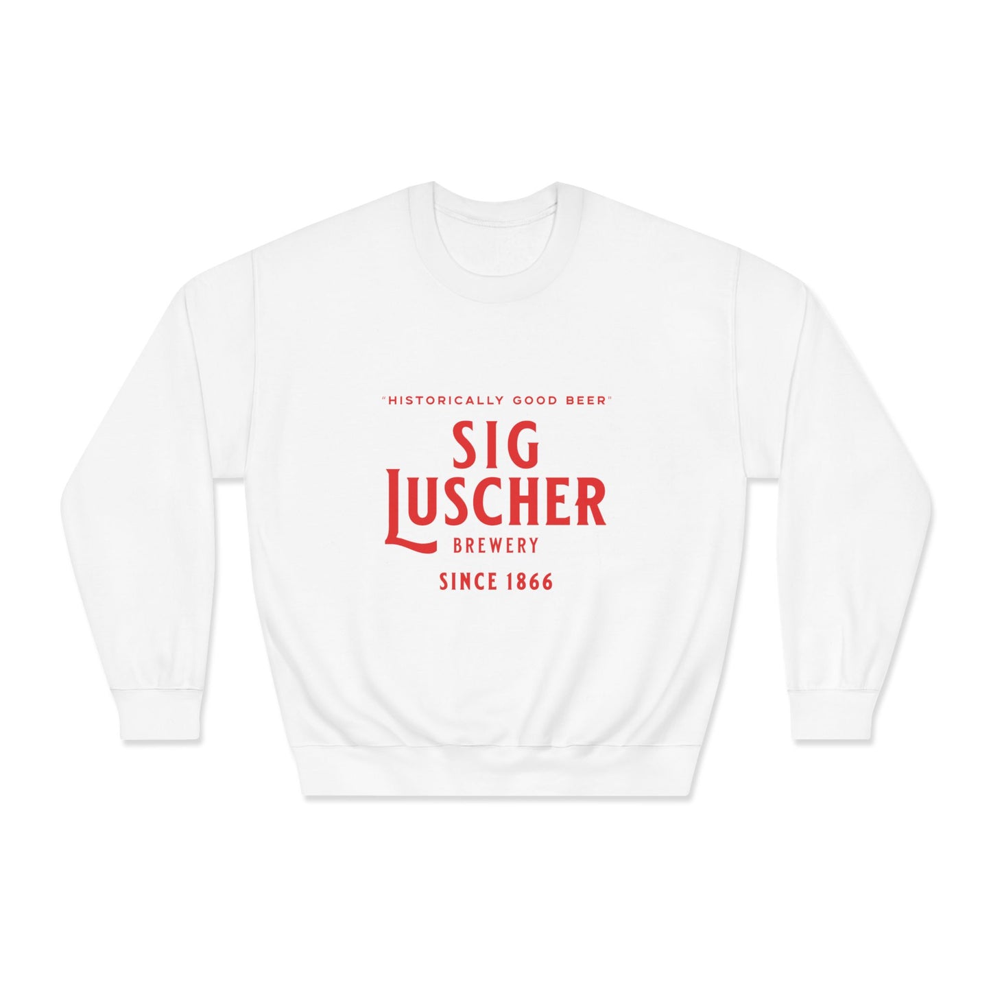 Sig Luscher Brewery Unisex DryBlend® Crewneck Sweatshirt