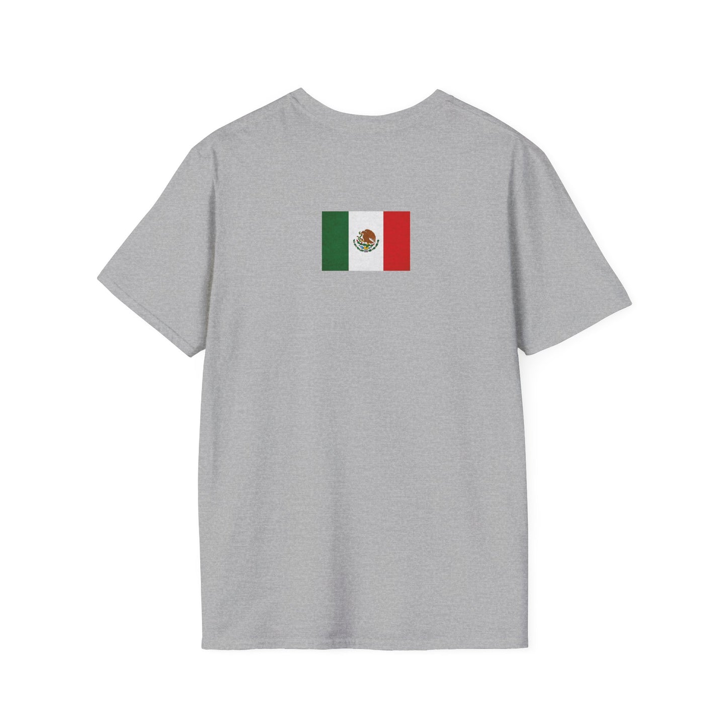 Yola Mezcal Faded Bottle Unisex Softstyle T-Shirt