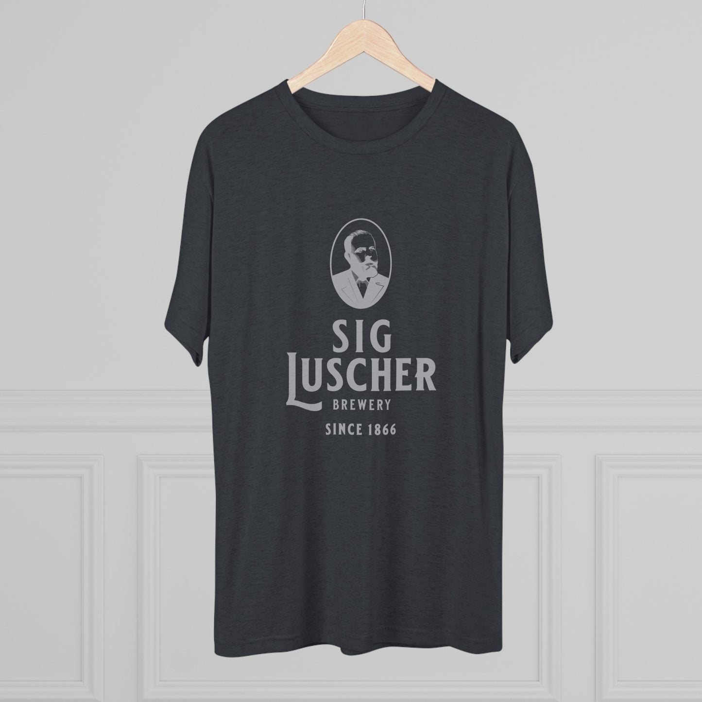 Sig Luscher Brewery Unisex Tri-Blend Crew Tee