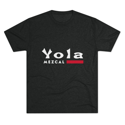 Yola Mezcal Logo Unisex Tri-Blend Crew Tee