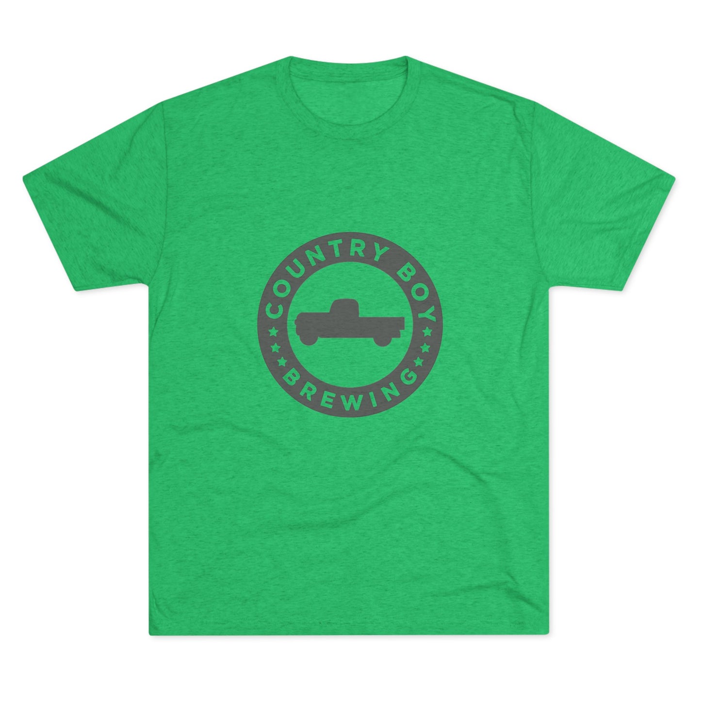 Country Boy Beer Logo Unisex Tri-Blend Crew Tee