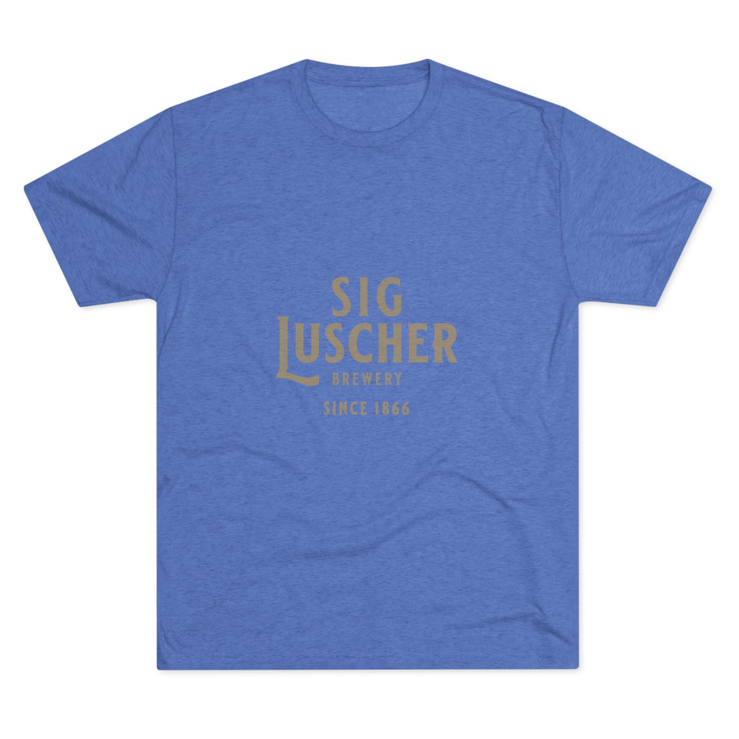 Sig Luscher Brewery Unisex Tri-Blend Crew Tee