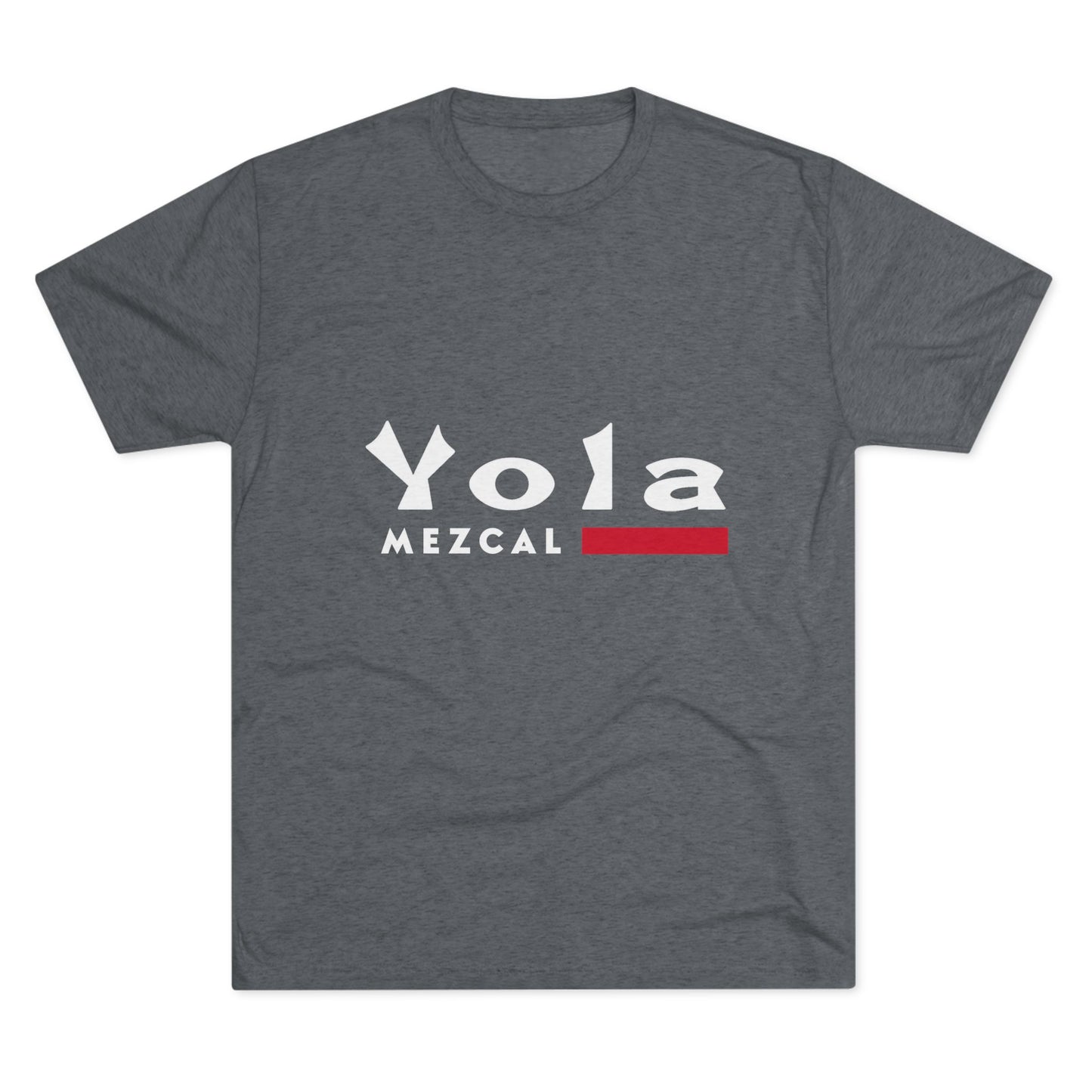 Yola Mezcal Logo Unisex Tri-Blend Crew Tee