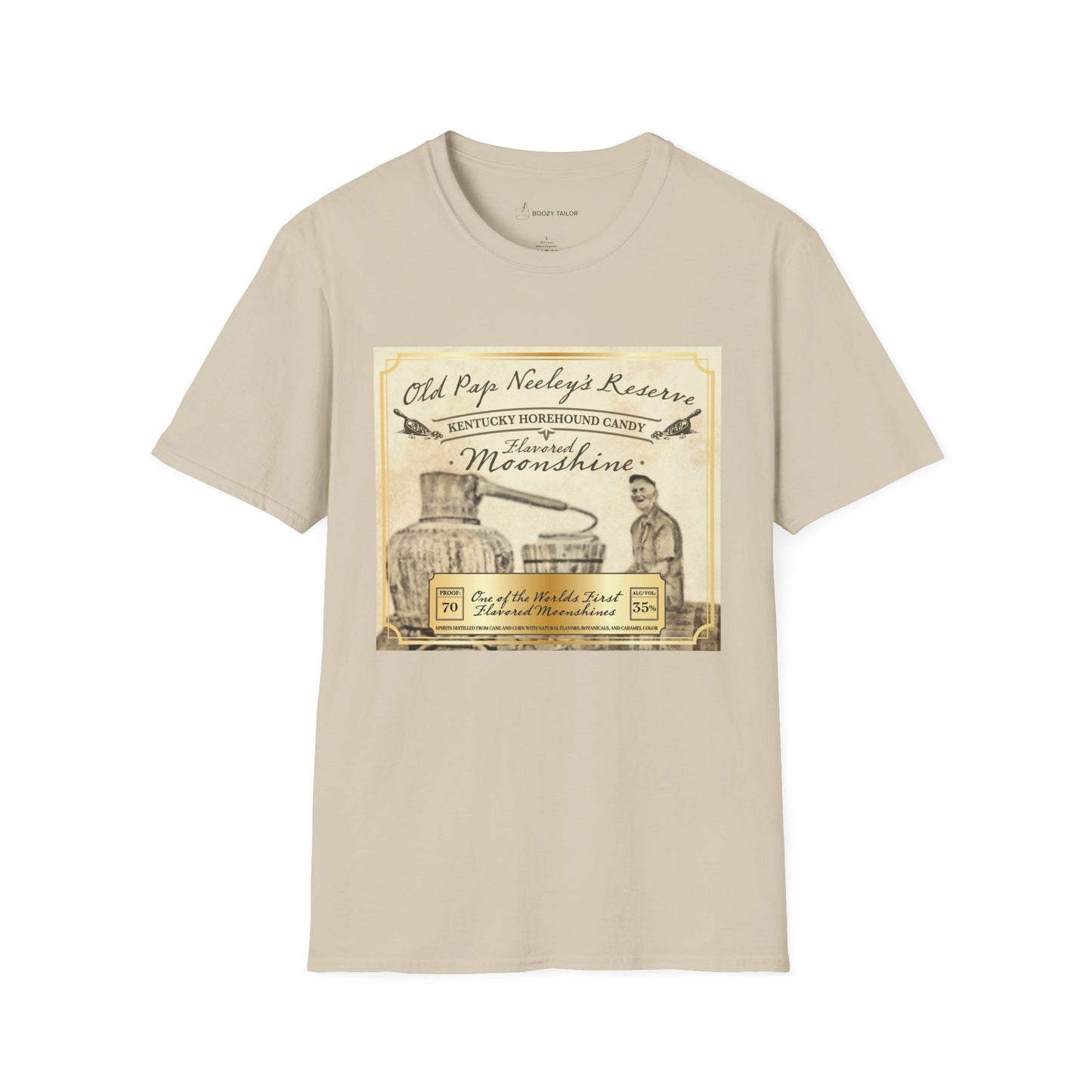 Old Pap Neeley's Reserve Moonshine Unisex Softstyle T-Shirt
