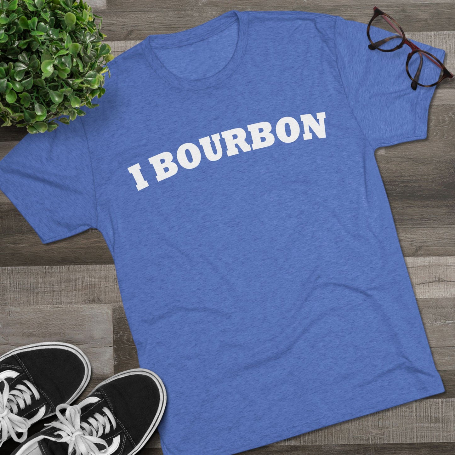 I Bourbon Unisex Tri-Blend Crew Tee