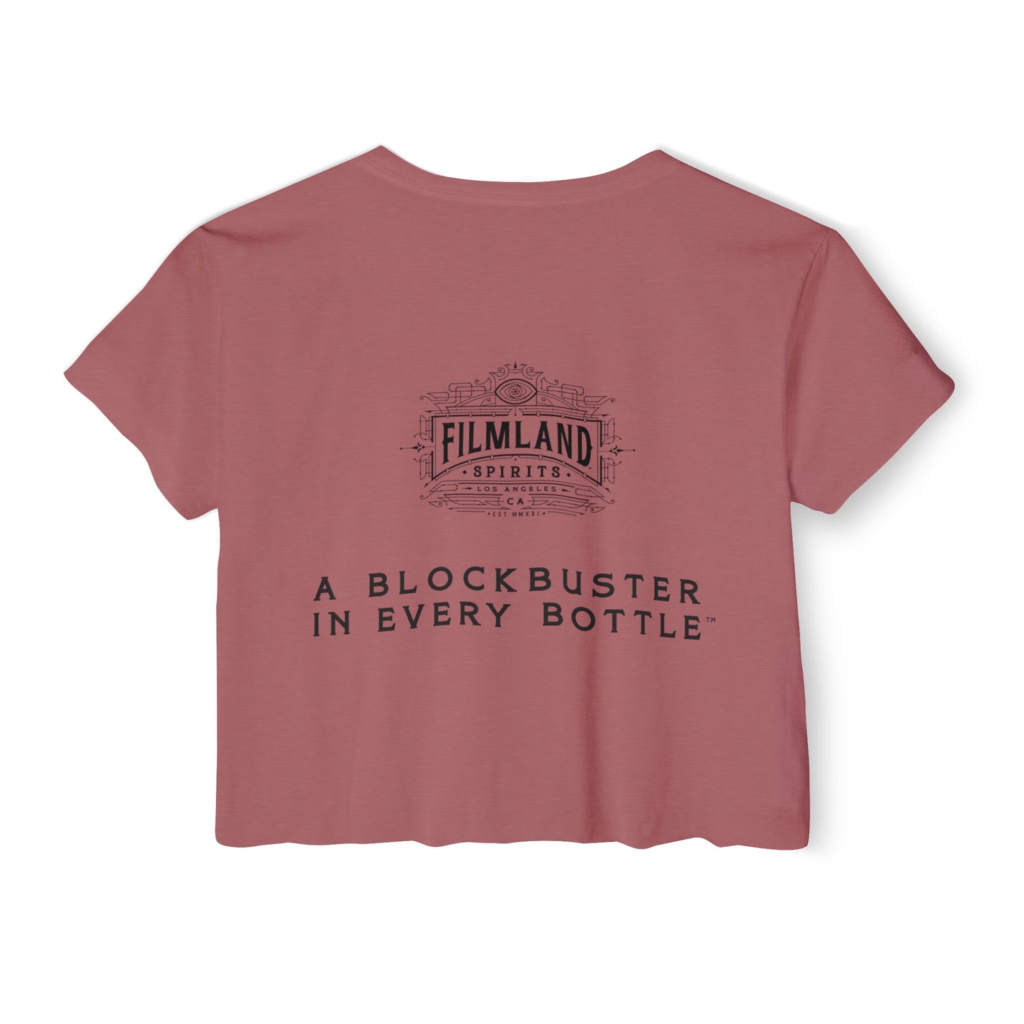 Filmland Ryes of the Robots Women's Festival Crop Top