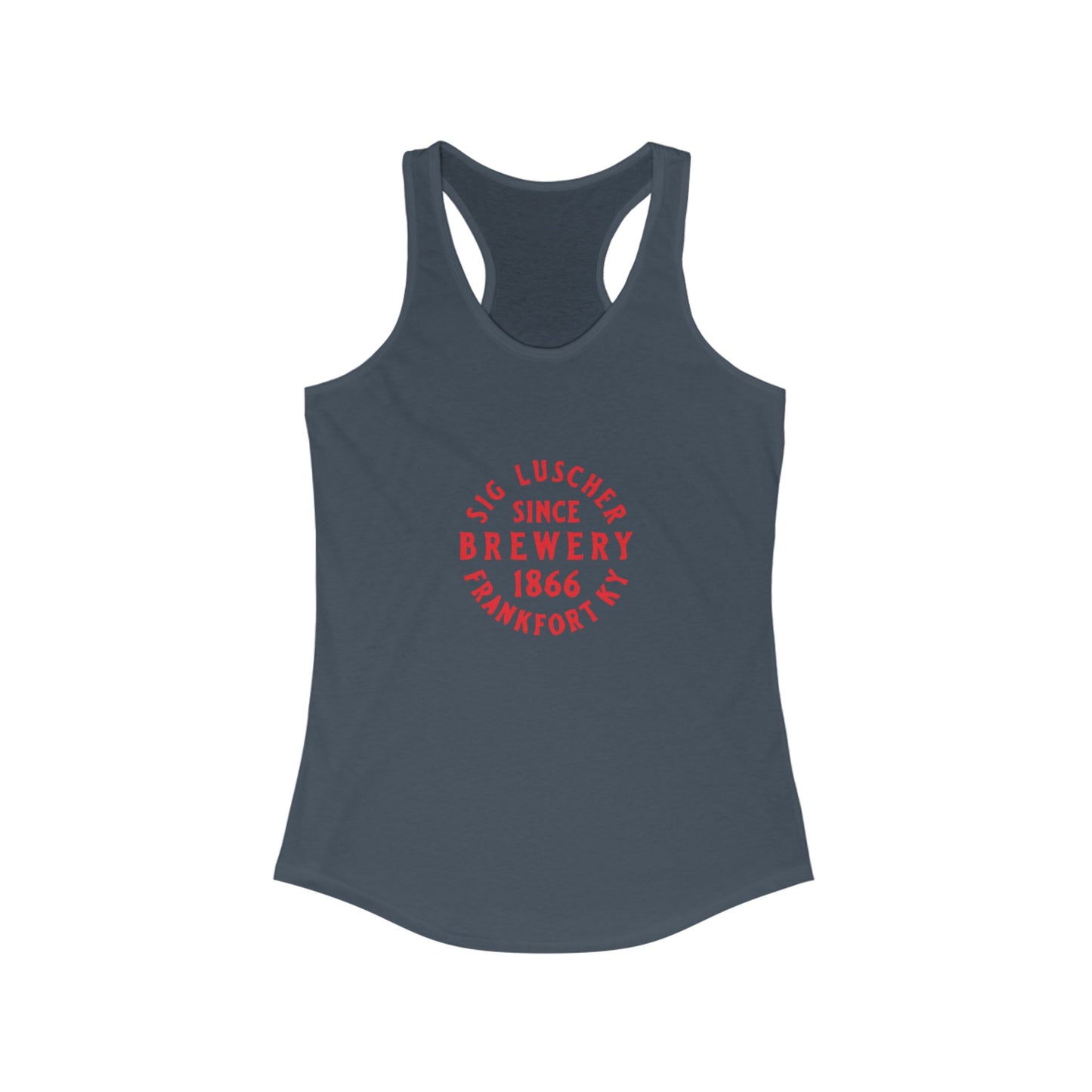 Sig Luscher Brewery Women's Ideal Racerback Tank