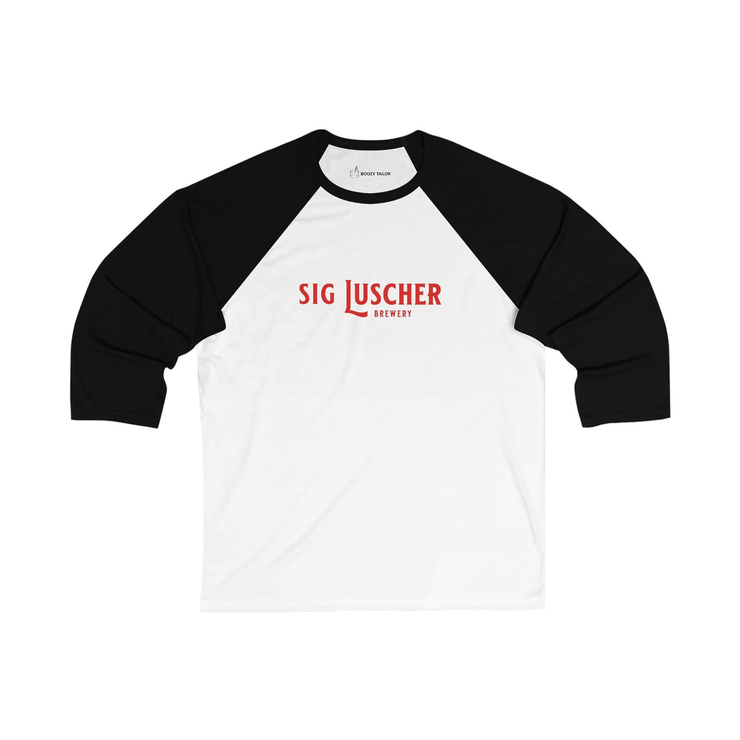 Sig Luscher Unisex 3\4 Sleeve Baseball Tee