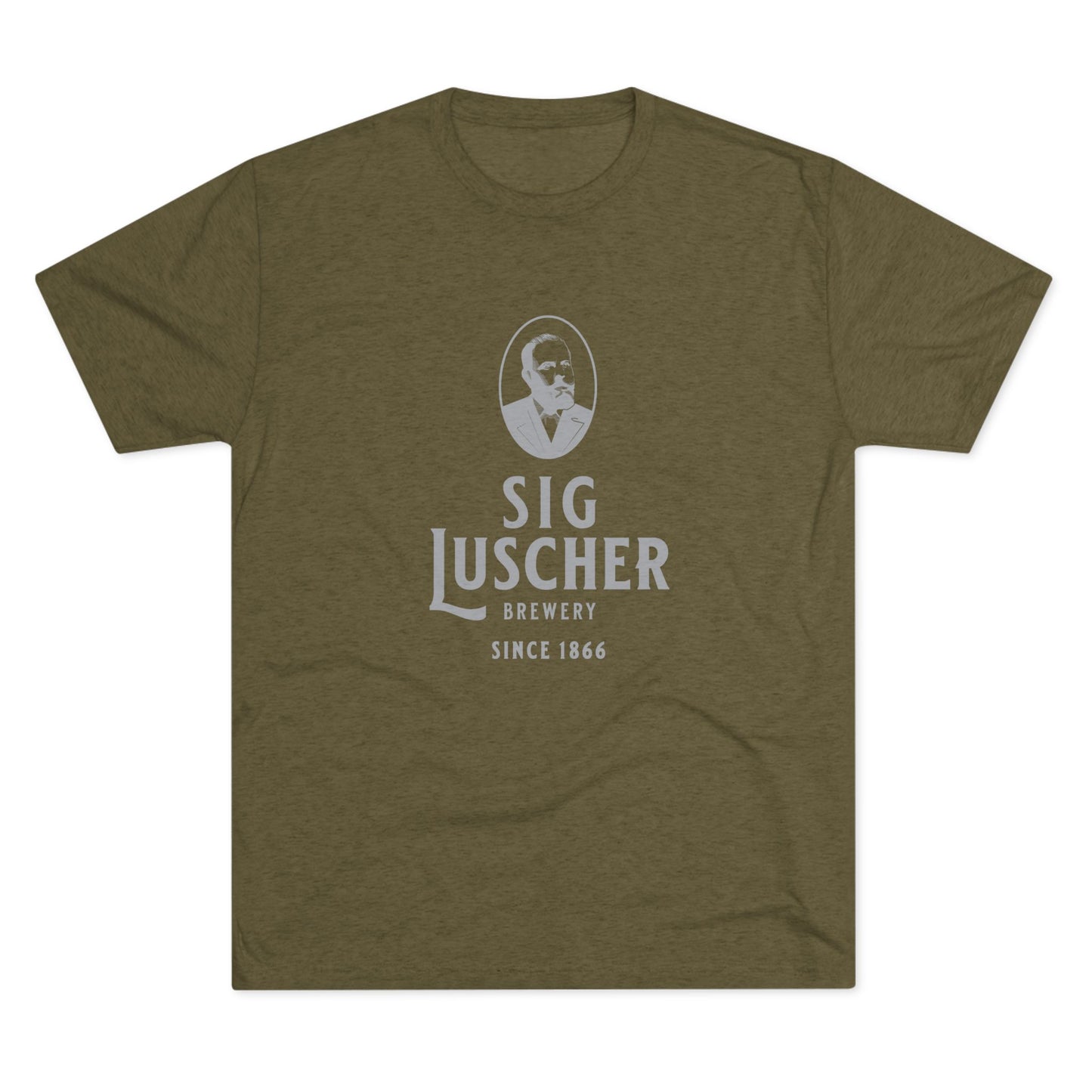 Sig Luscher Brewery Unisex Tri-Blend Crew Tee
