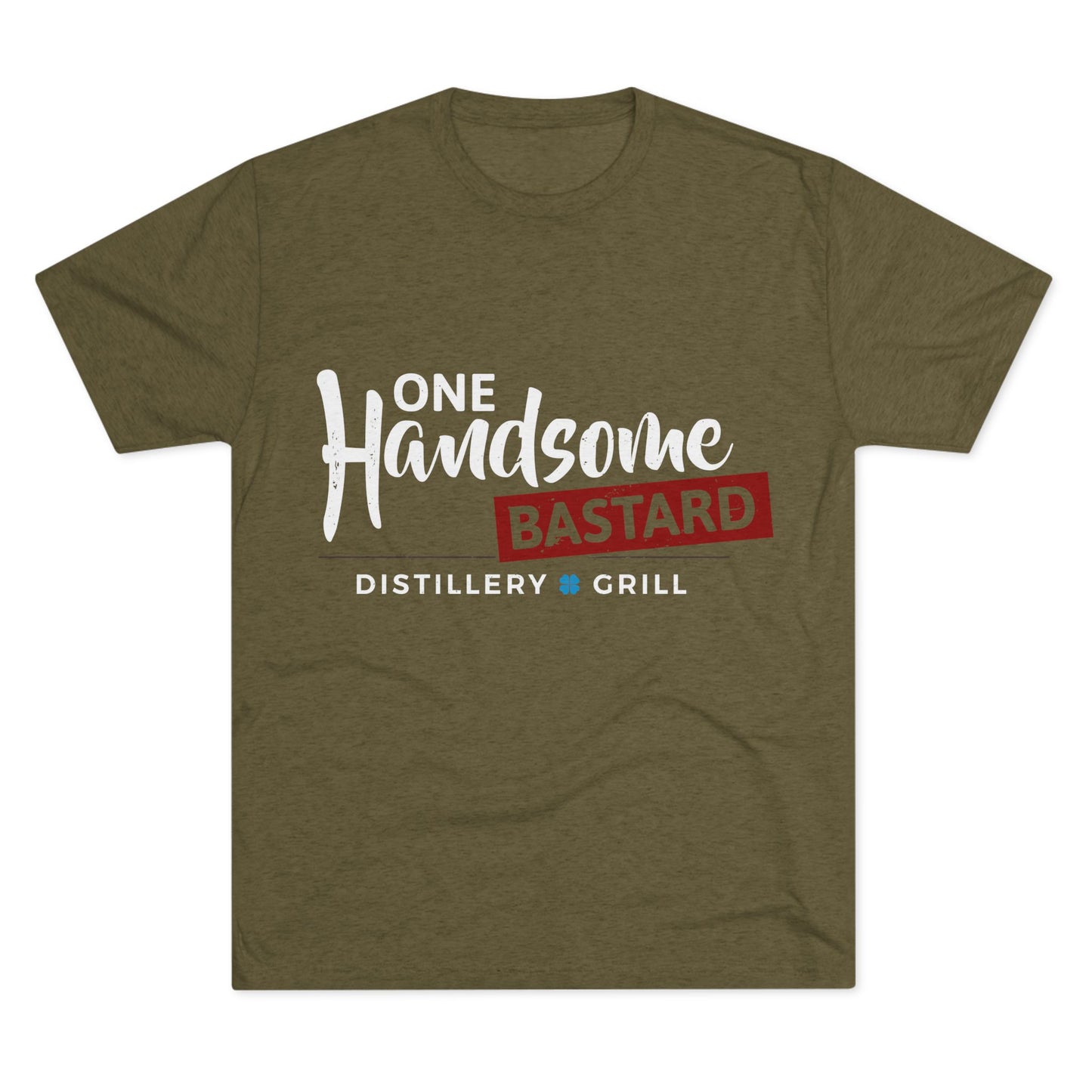 One Handsome Bastard Distillery Unisex Tri-Blend Crew Tee