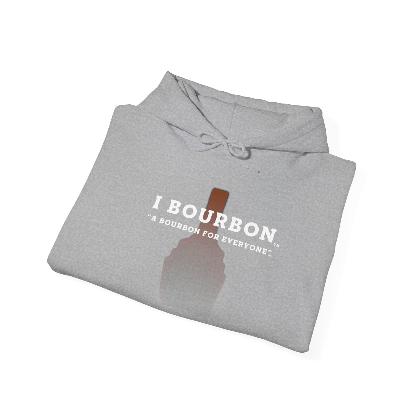 I Bourbon Bottle Unisex Heavy Blend™ Hooded Sweatshirt