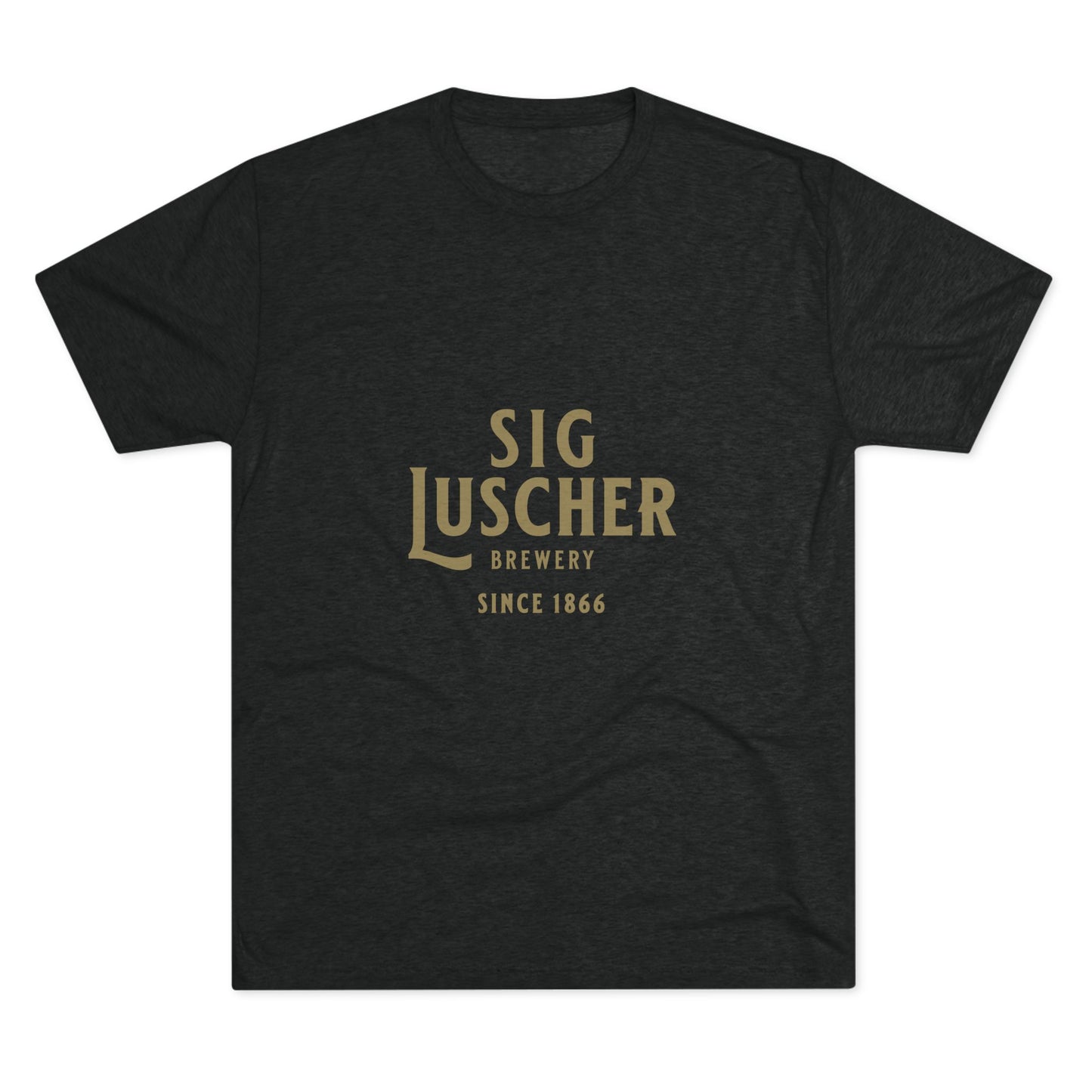 Sig Luscher Brewery Unisex Tri-Blend Crew Tee