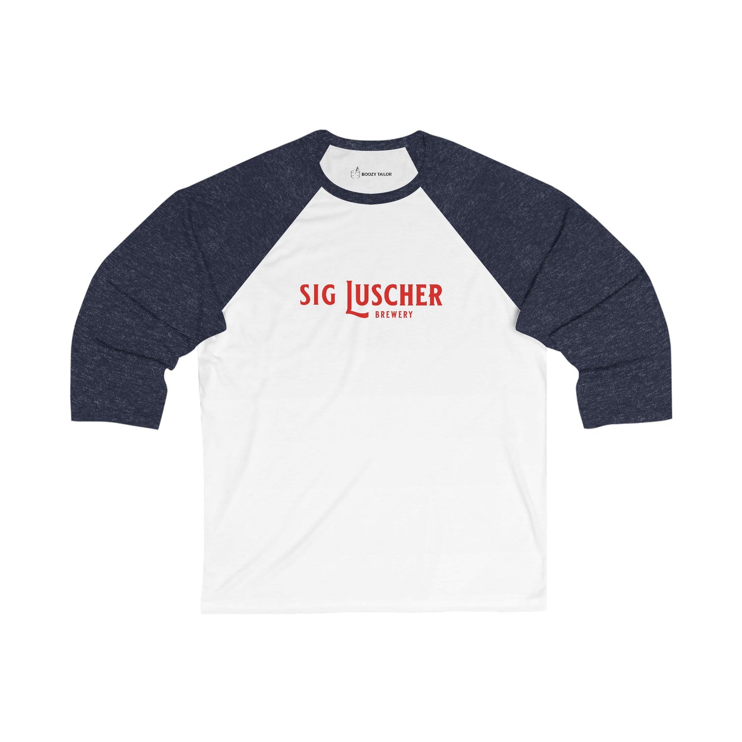 Sig Luscher Unisex 3\4 Sleeve Baseball Tee