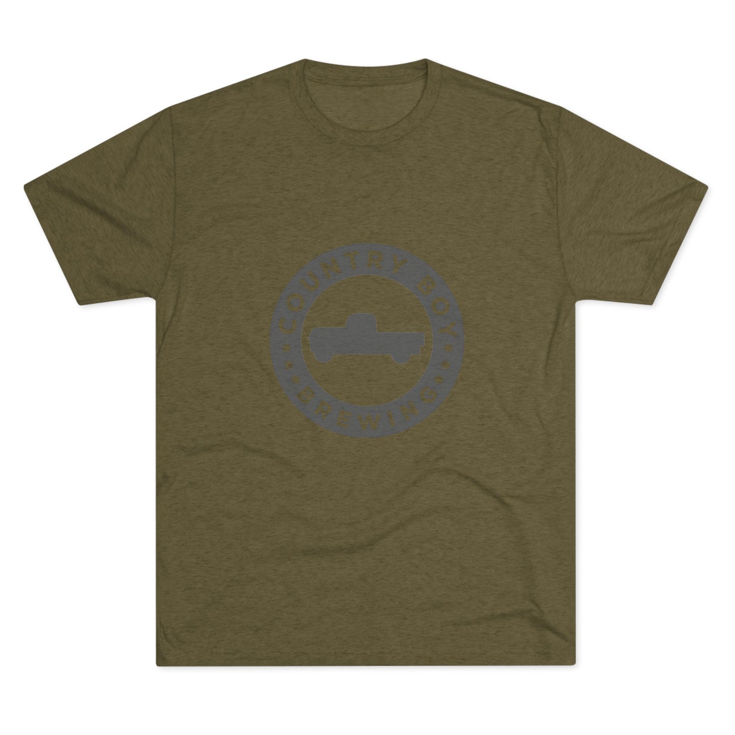 Country Boy Beer Logo Unisex Tri-Blend Crew Tee