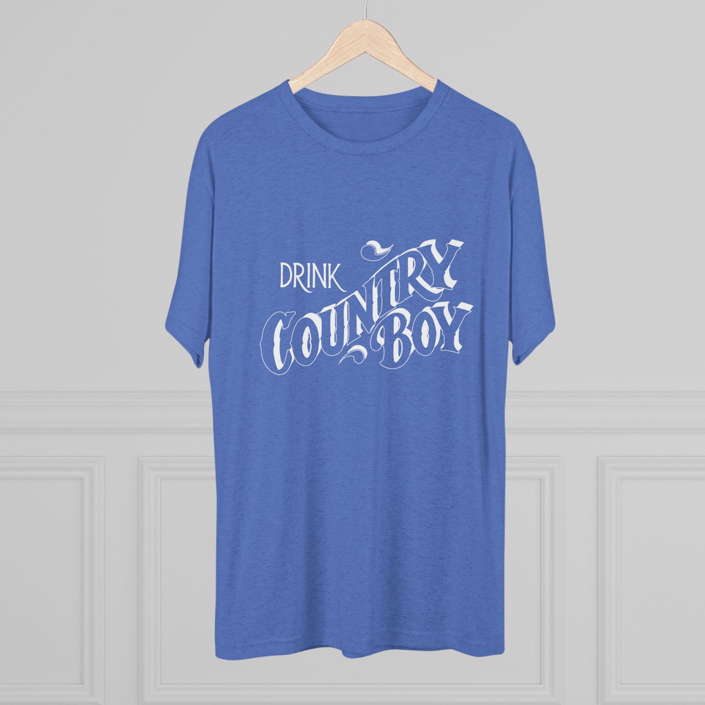 Country Boy Unisex Tri-Blend Crew Tee