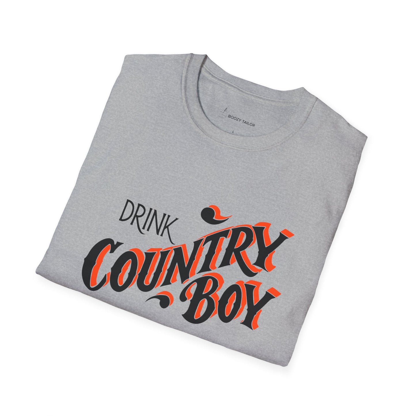 Drink Country Boy Beer Unisex Softstyle T-Shirt