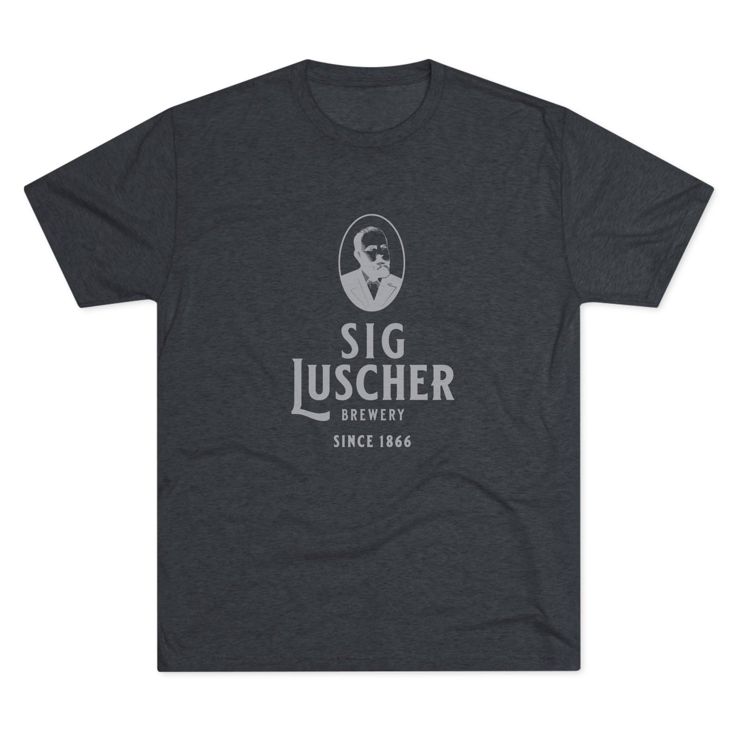 Sig Luscher Brewery Unisex Tri-Blend Crew Tee