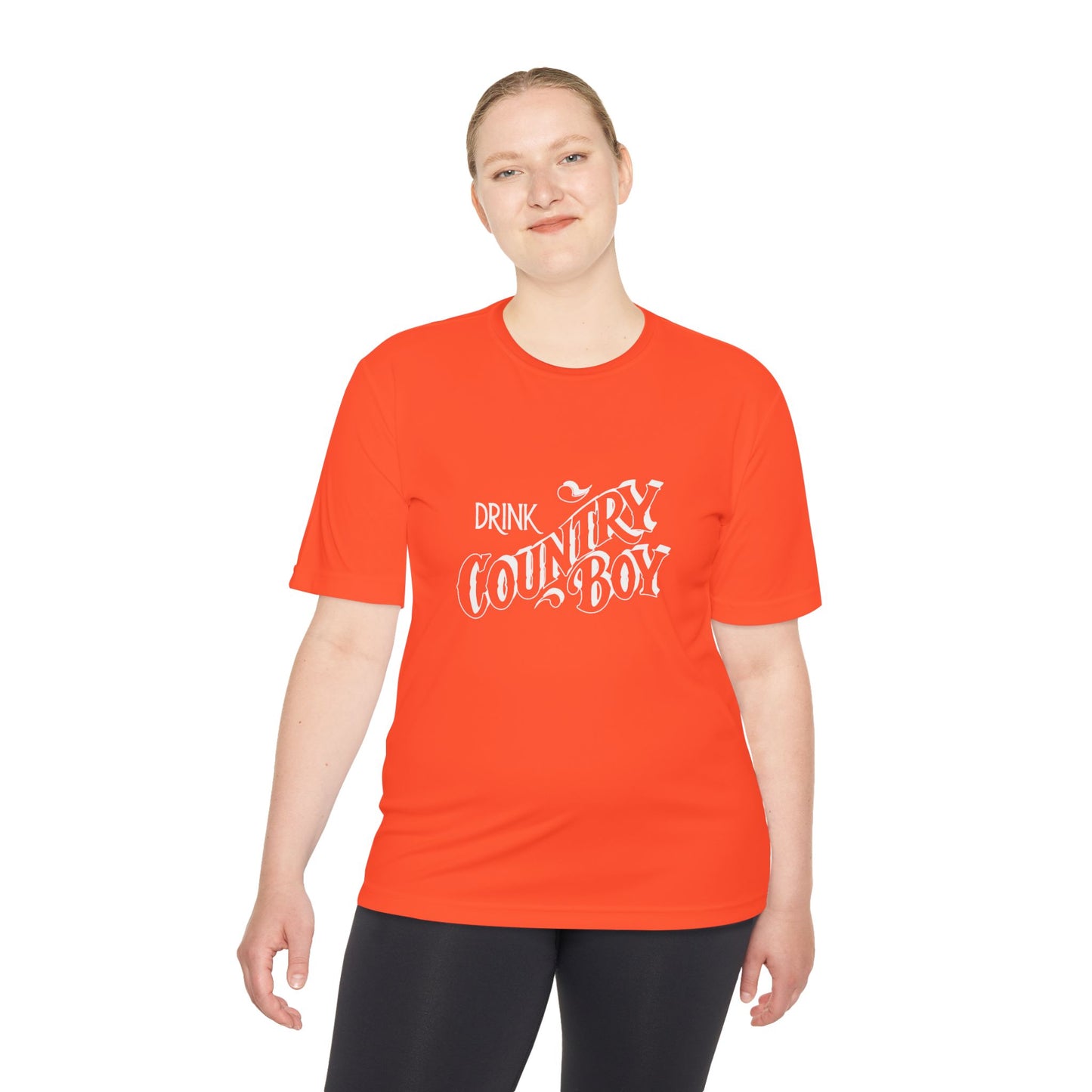 Country Boy "The Orange" Unisex Moisture Wicking Tee
