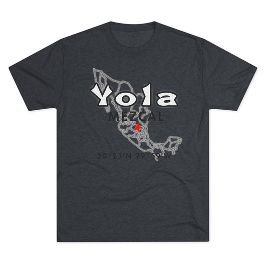 Yola Mezcal Coordinates Unisex Tri-Blend Crew Tee