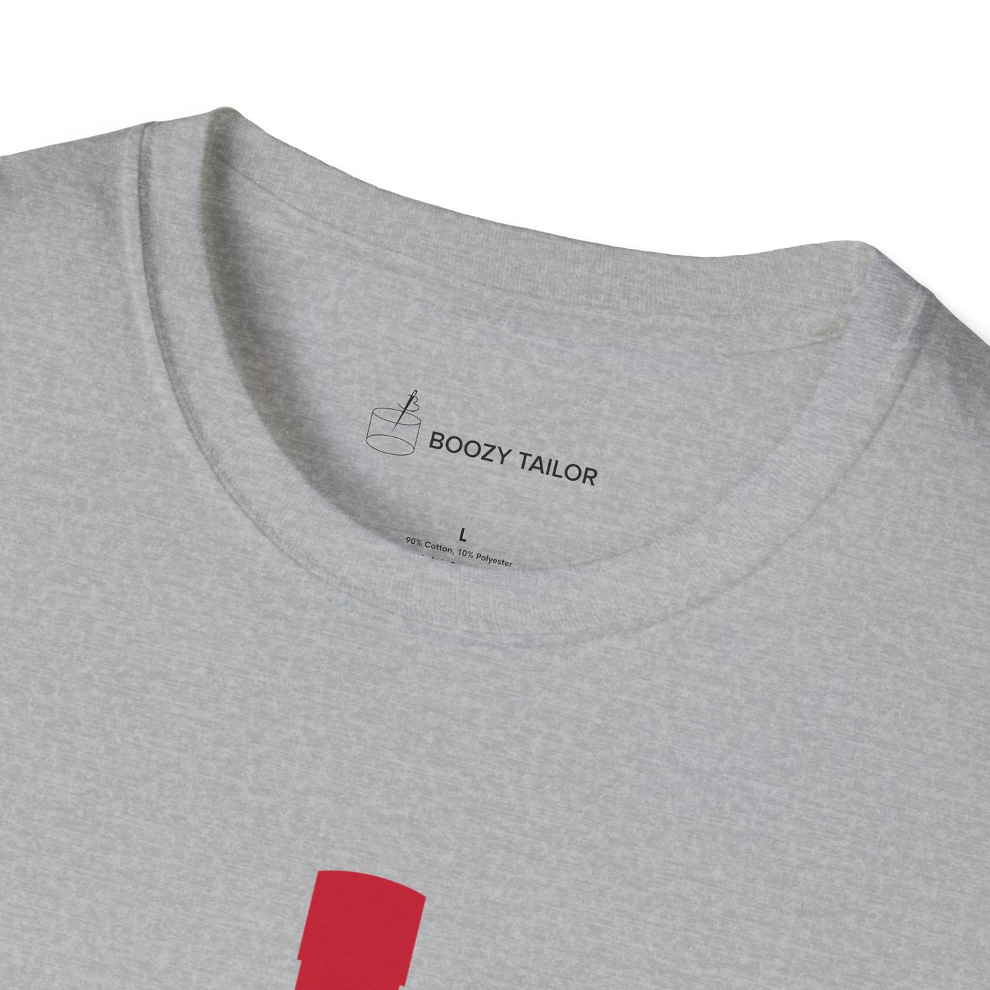 Yola Mezcal Bottle Outline Unisex Softstyle T-Shirt