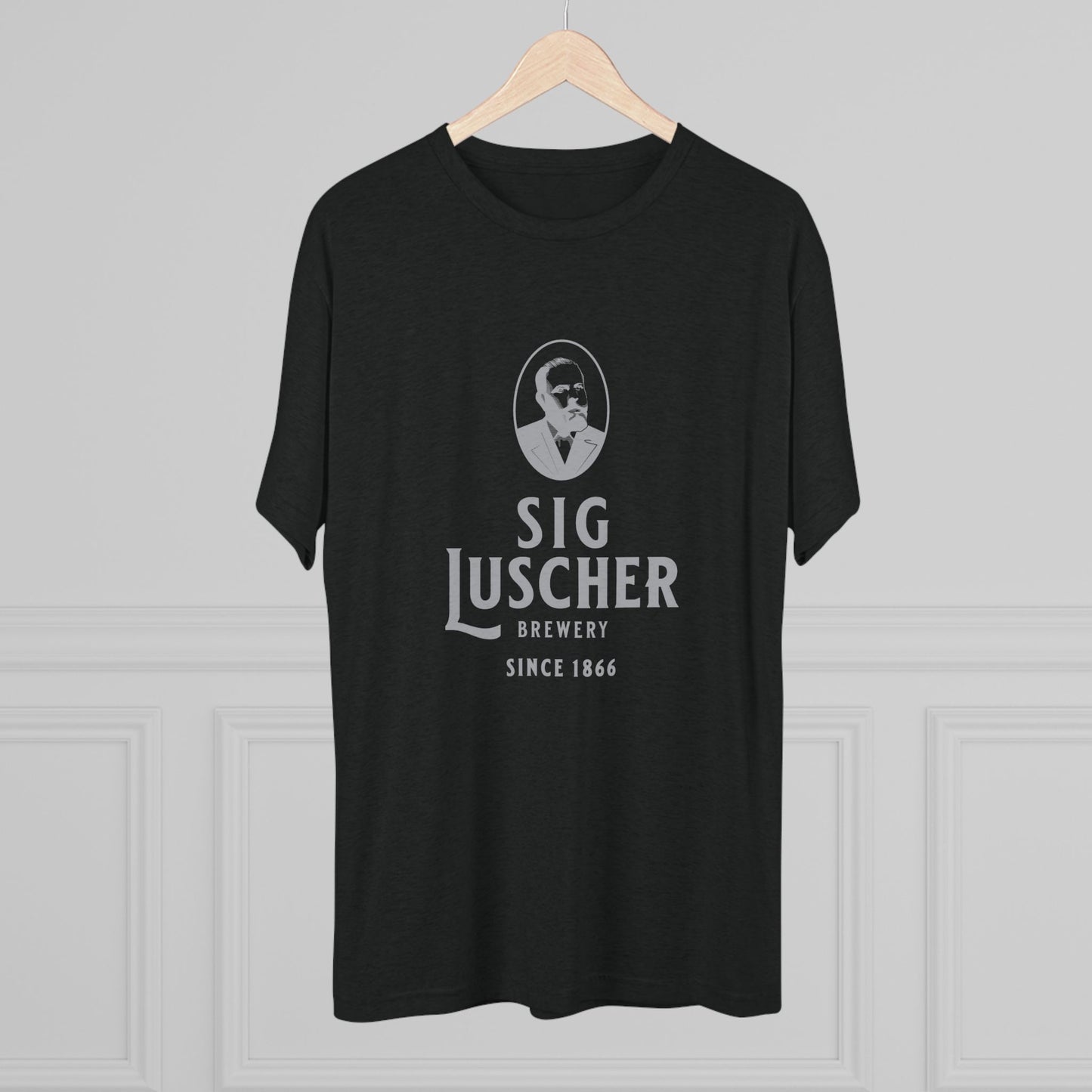 Sig Luscher Brewery Unisex Tri-Blend Crew Tee