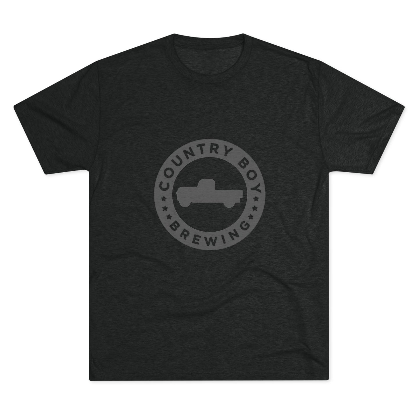 Country Boy Beer Logo Unisex Tri-Blend Crew Tee
