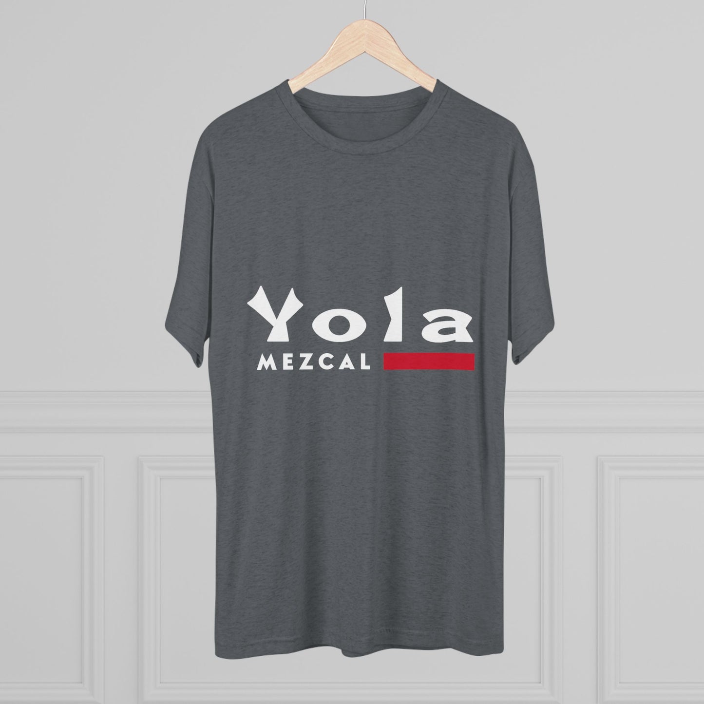 Yola Mezcal Logo Unisex Tri-Blend Crew Tee