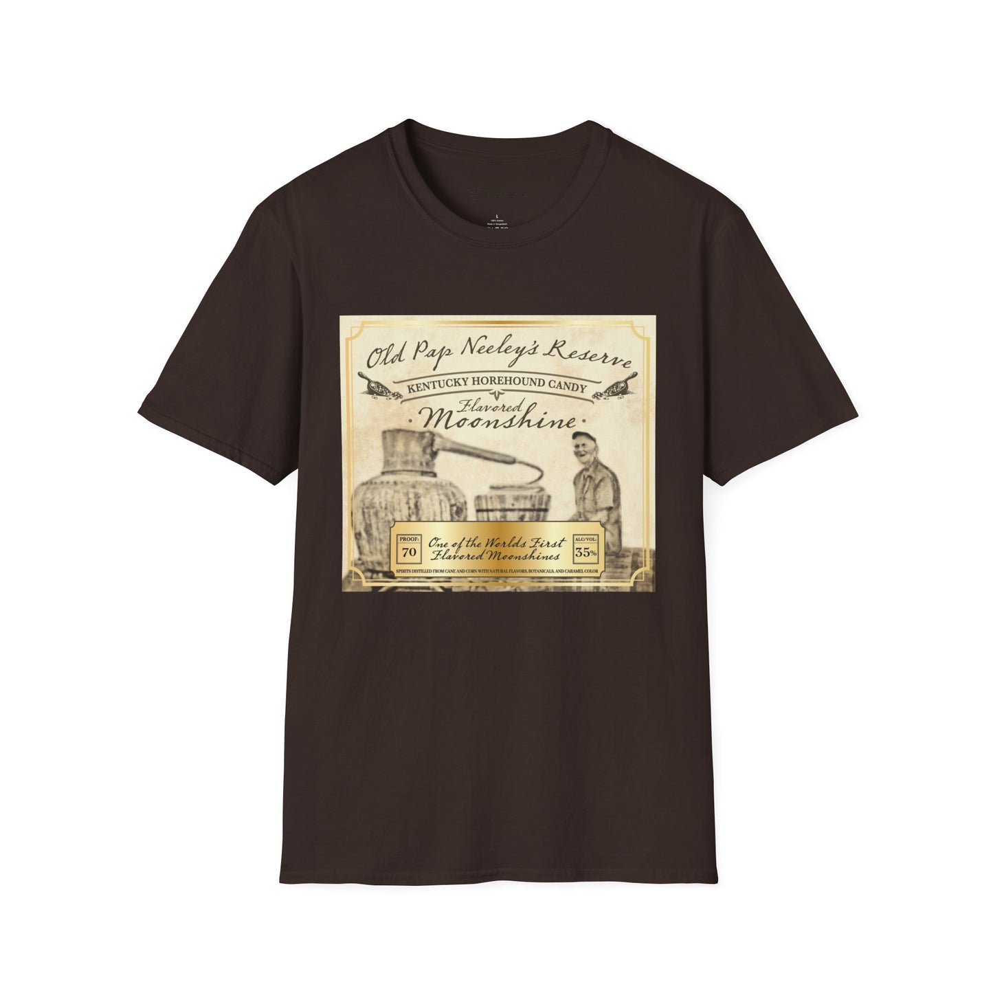 Old Pap Neeley's Reserve Moonshine Unisex Softstyle T-Shirt