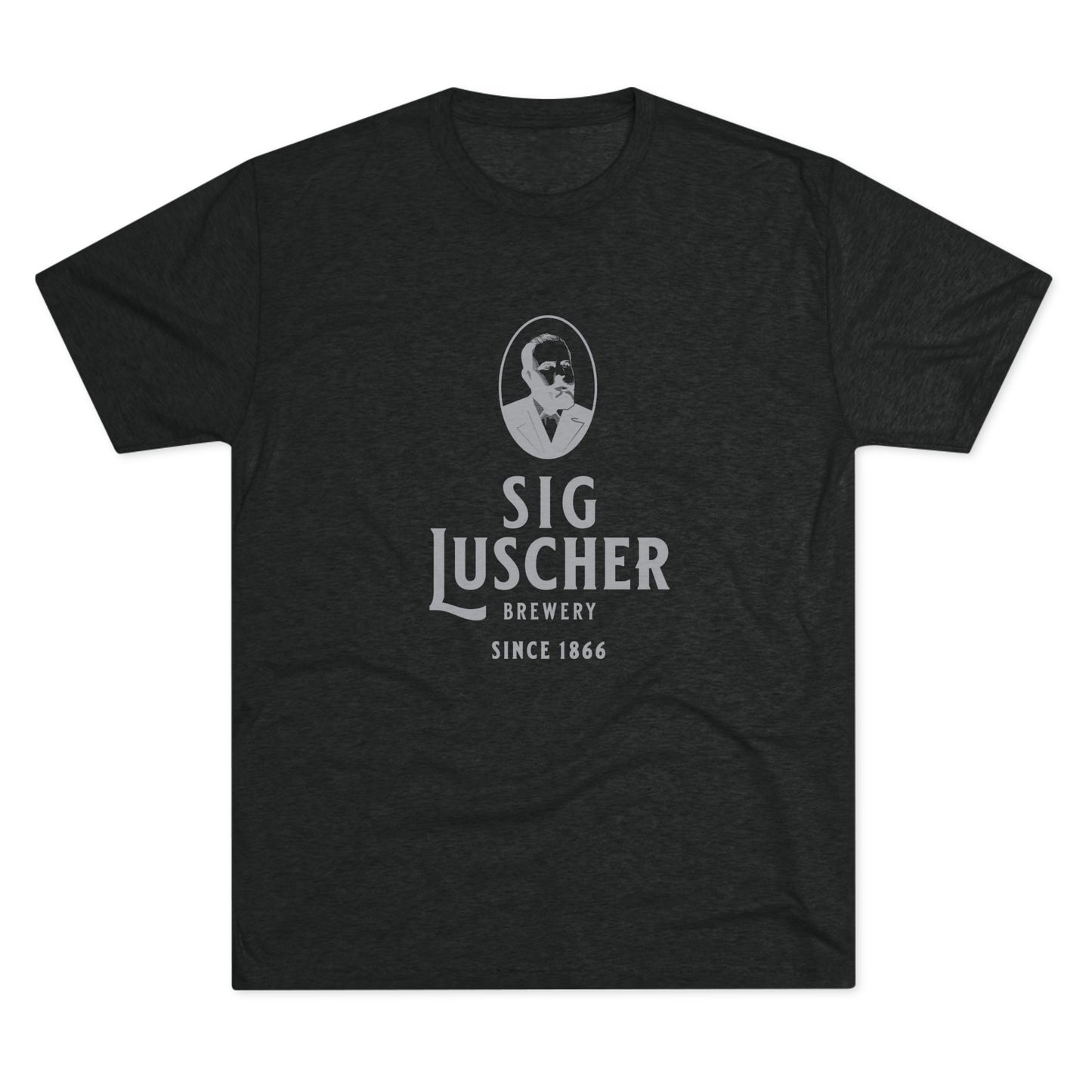Sig Luscher Brewery Unisex Tri-Blend Crew Tee