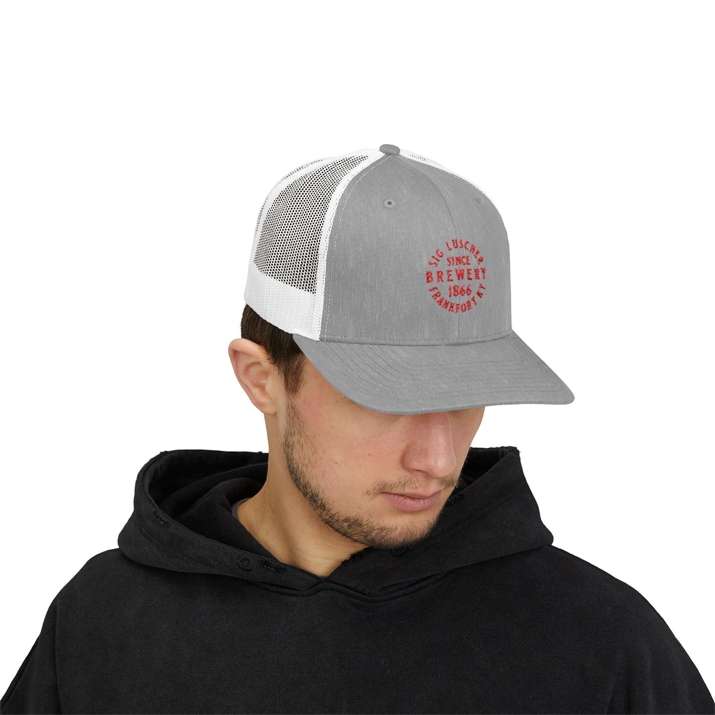 Sig Luscher Brewery Snapback Trucker Cap