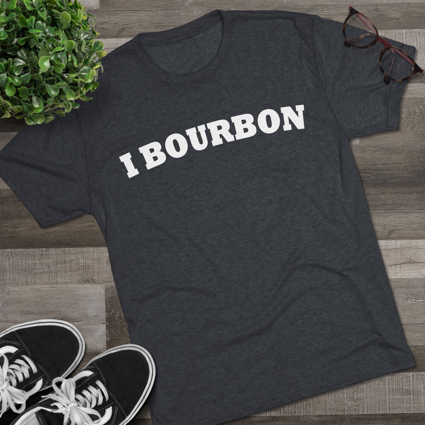 I Bourbon Unisex Tri-Blend Crew Tee