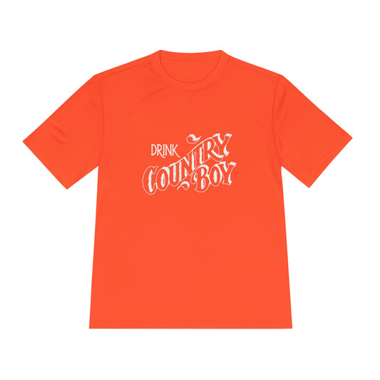 Country Boy "The Orange" Unisex Moisture Wicking Tee