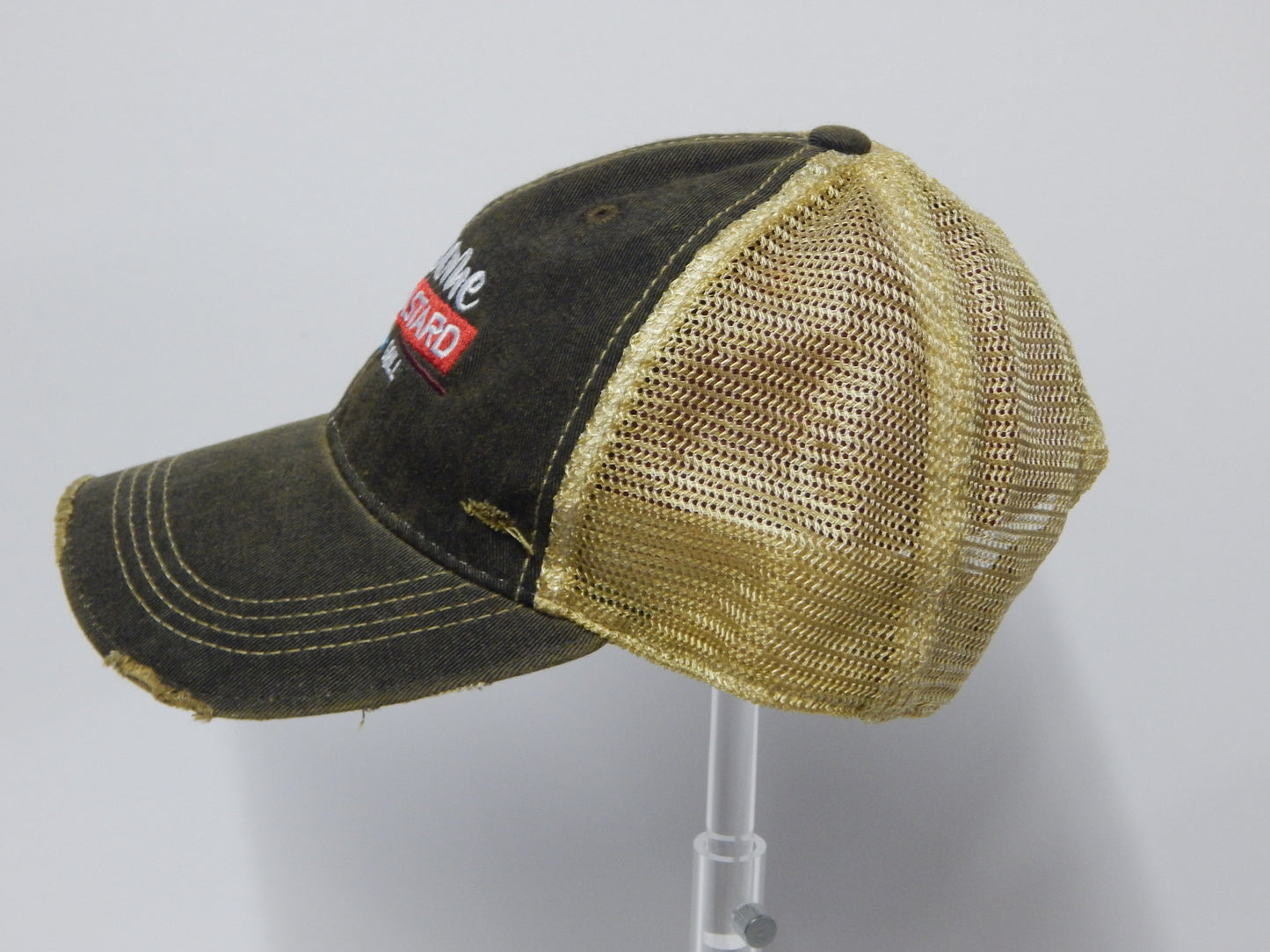 One Handsome Bastard Distressed Trucker Style Hat