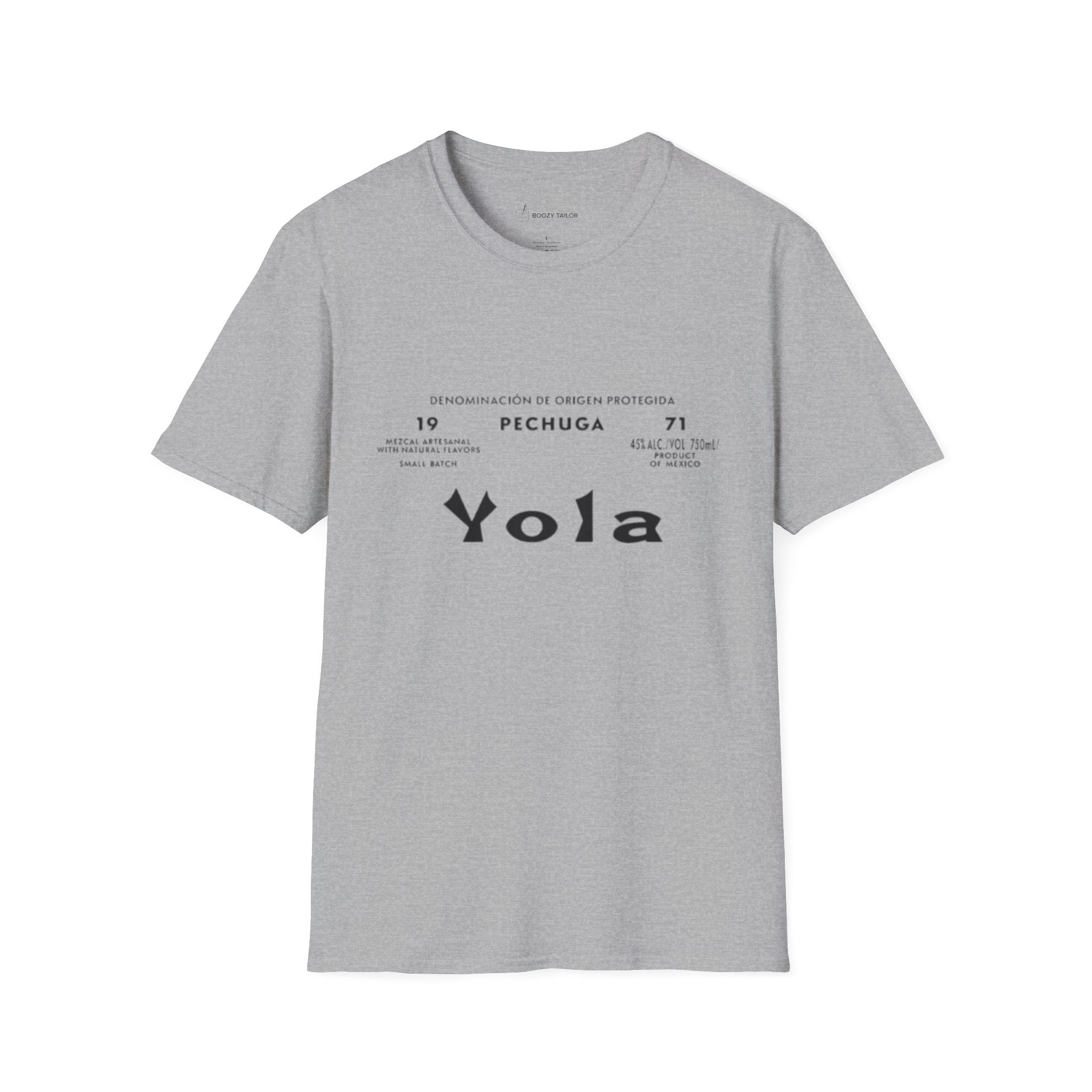 Yola Mezcal Pechuga Unisex Softstyle T-Shirt-3