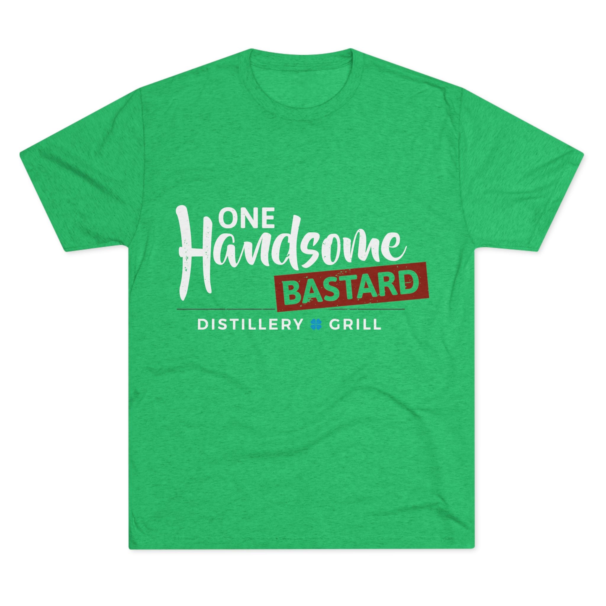 One Handsome Bastard Distillery Unisex Tri-Blend Crew Tee-3