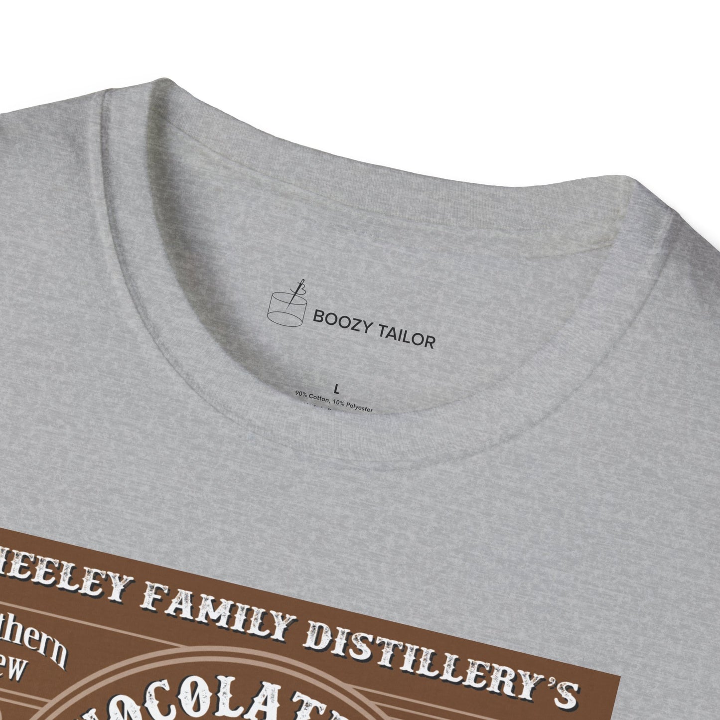 Neeley Family Distillery's Chocolate Moonshine Truffle Unisex Softstyle T-Shirt