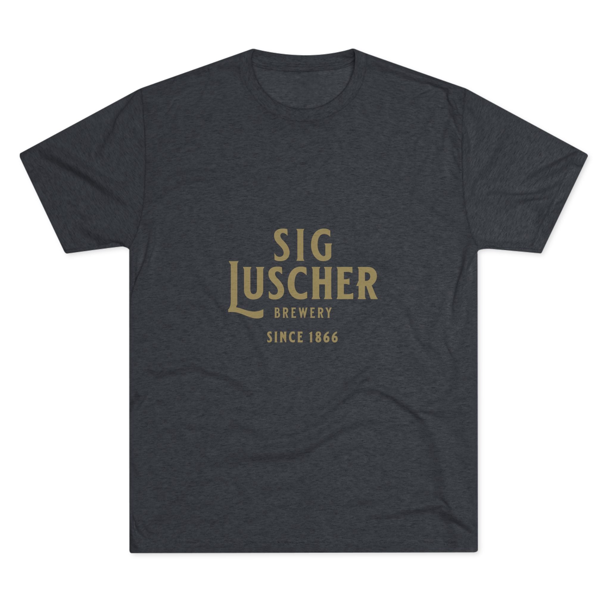 Sig Luscher Brewery Unisex Tri-Blend Crew Tee-6