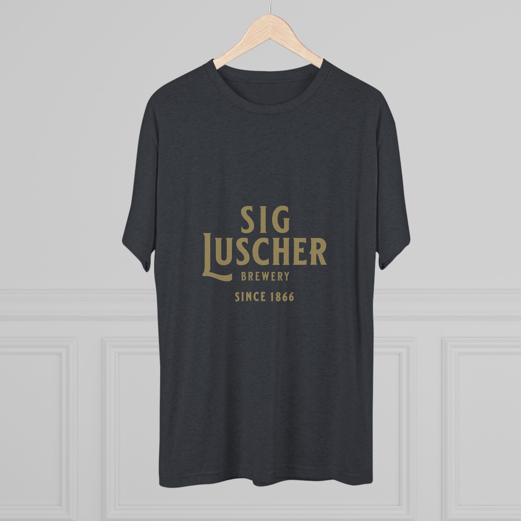 Sig Luscher Brewery Unisex Tri-Blend Crew Tee-20