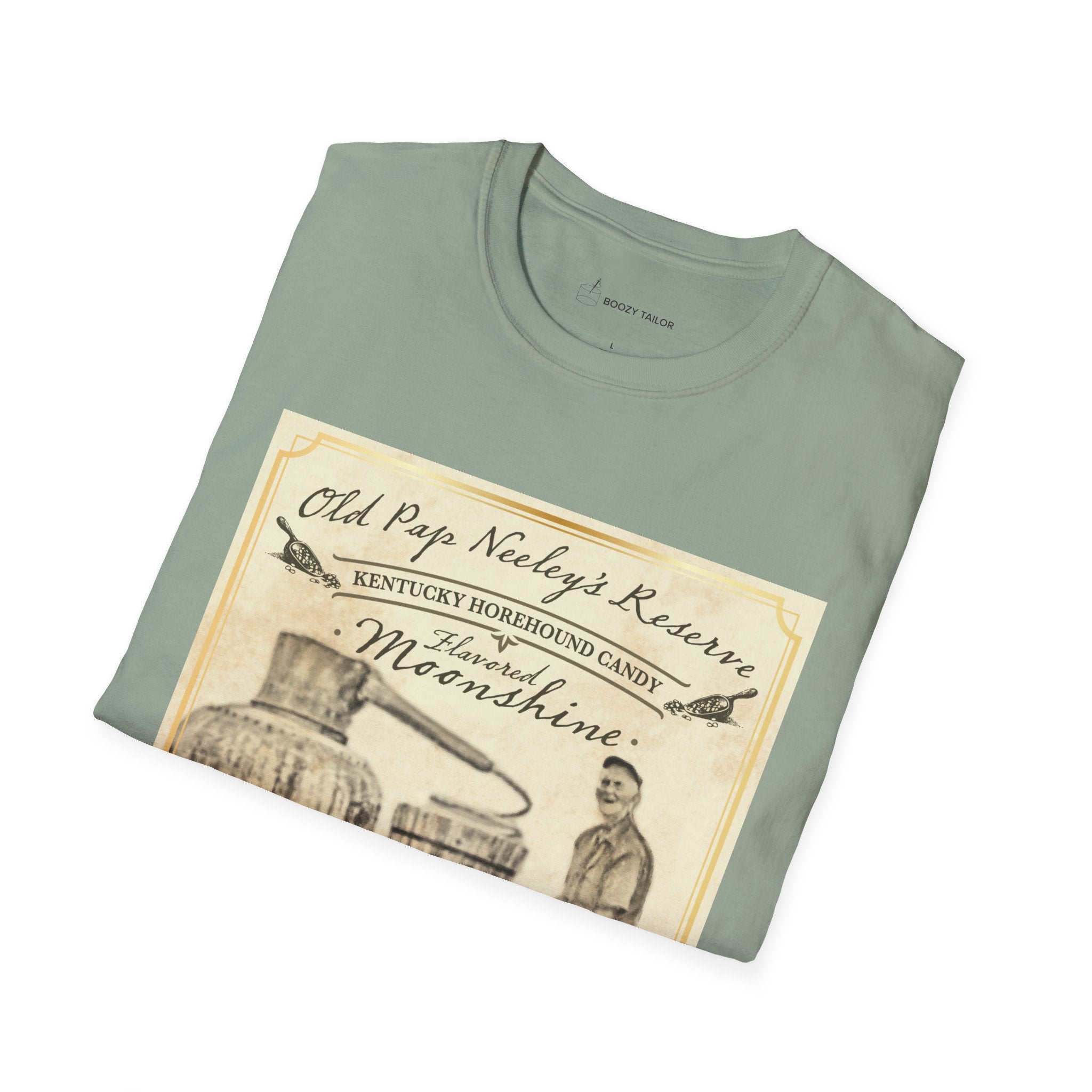 Old Pap Neeley's Reserve Moonshine Unisex Softstyle T-Shirt-24