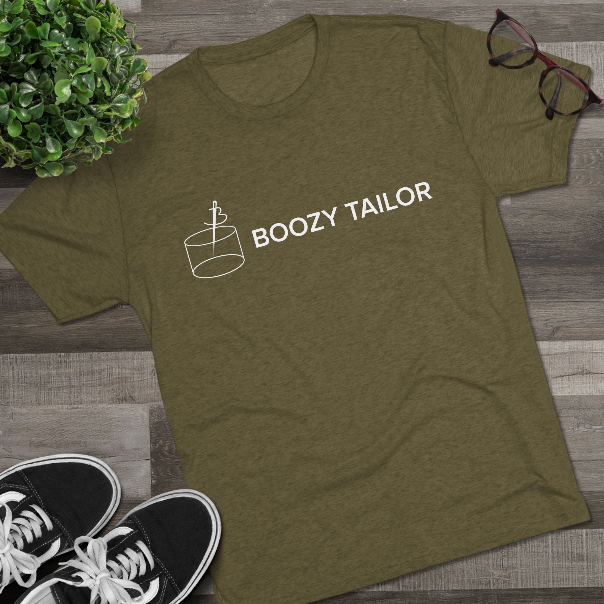 Boozy Tailor Unisex Tri-Blend Crew Tee-18